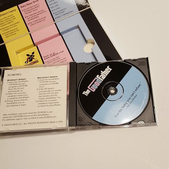 The GoodFather daddy gift Cd-rom by Dr.MOZ Platform Windows 98. Pre-owned - Picture 7 of 7